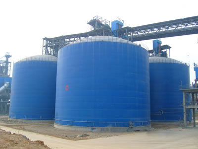 武川水泥钢板库改造