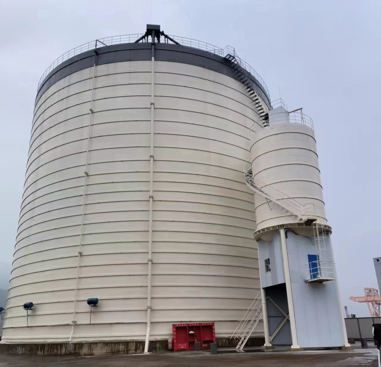 武川10万吨水泥钢板库