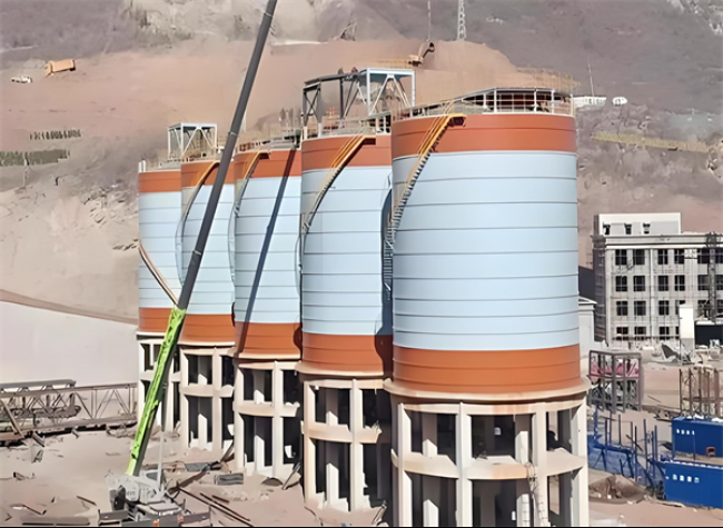 武川高架钢板仓